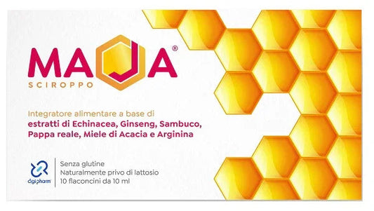 MAJA SCIROPPO 10 FLACONCINI 10 ML - Farmaspeed