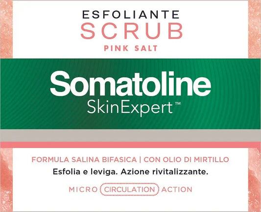 SOMATOLINE SKIN EXPERT SCRUB PINK SALT 350 G - Farmaspeed
