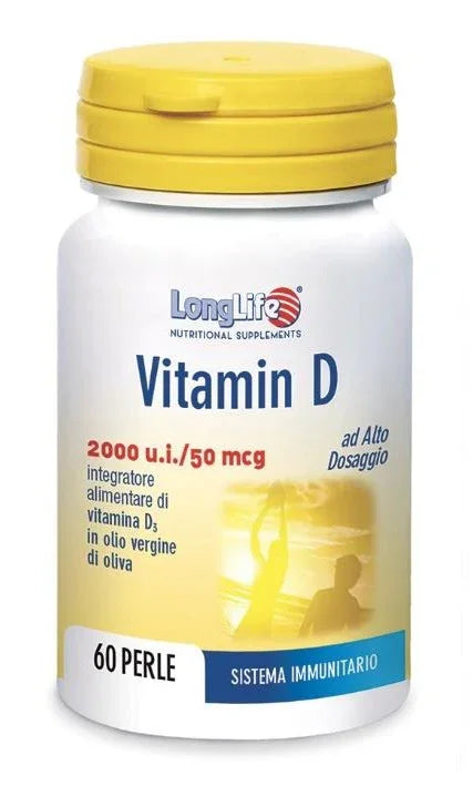 LONGLIFE VITAMIN D 2000 UI 60 PERLE - Farmaspeed