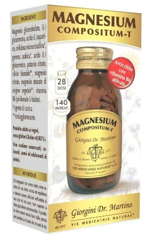 MAGNESIUM COMPOSITUM-T 140 PASTIGLIE - Farmaspeed