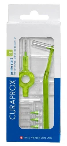 CURAPROX CPS 011 SCOVOLINO PRIME START 011 LIME GREEN 5 PEZZI - Farmaspeed