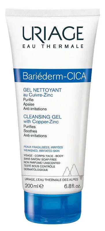 BARIEDERM CICA GEL NETTOYANT 200 ML - Farmaspeed