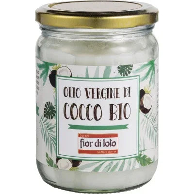 FIOR DI LOTO OLIO VERGINE DI COCCO BIO 450 ML - Farmaspeed