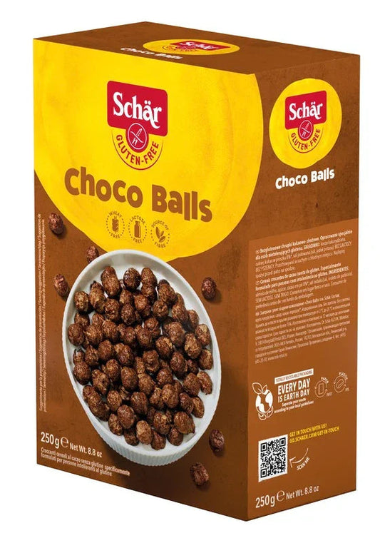 SCHAR CHOCO BALLS CEREALI SENZA LATTOSIO 250 G - Farmaspeed