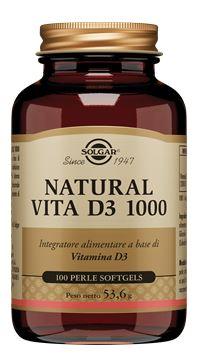 NATURAL VITA D3 1000 100 PERLE SOFTGEL - Farmaspeed