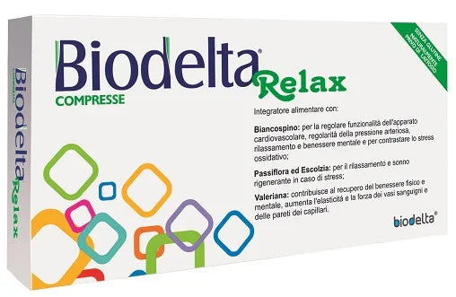 BIODELTA RELAX 30 COMPRESSE - Farmaspeed