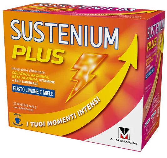 SUSTENIUM PLUS LIMONE MIELE 22 BUSTINE - Farmaspeed