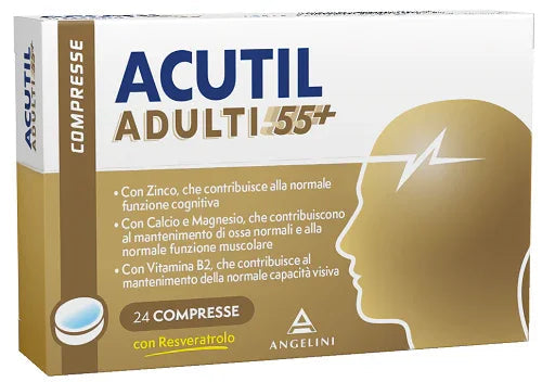 ACUTIL ADULTI 55+ 24 COMPRESSE IT - Farmaspeed