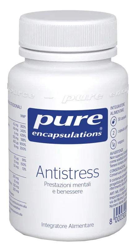 PURE ENCAPSULATIONS ANTISTRESS 30 CAPSULE - Farmaspeed