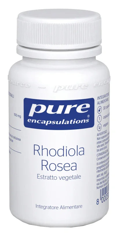 PURE ENCAPSULATIONS RHODIOLA ROSEA 30 CAPSULE - Farmaspeed