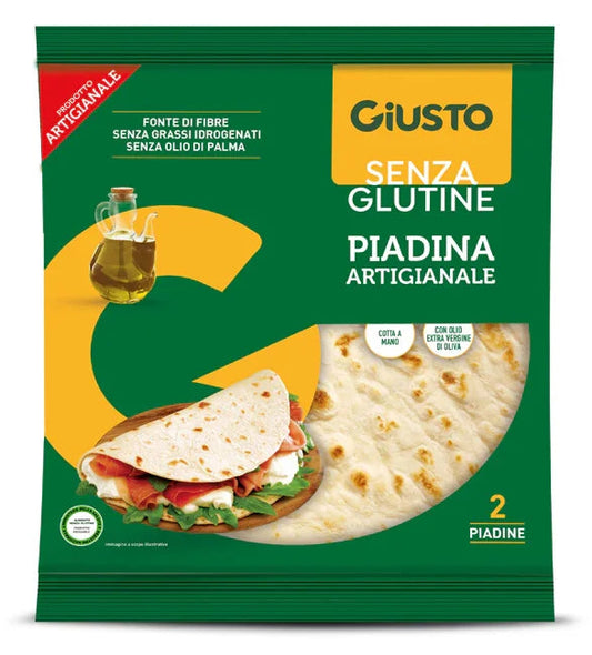 GIUSTO SENZA GLUTINE PIADINA 220 G - Farmaspeed