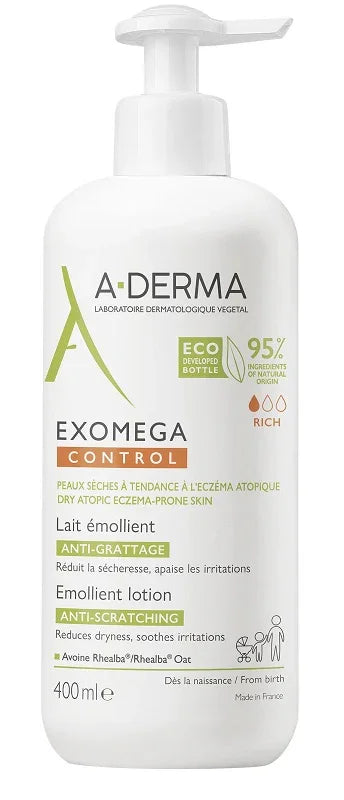 EXOMEGA CONTROL LATTE EMOLLIENTE 400 ML - Farmaspeed