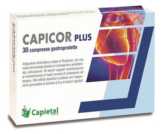 CAPICOR PLUS 30 COMPRESSE GASTROPROTETTE - Farmaspeed