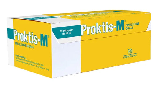 PROKTIS-M EMULSIONE ORALE 10 STICK DA 10 ML - Farmaspeed
