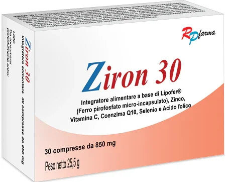 ZIRON 30 30 COMPRESSE - Farmaspeed
