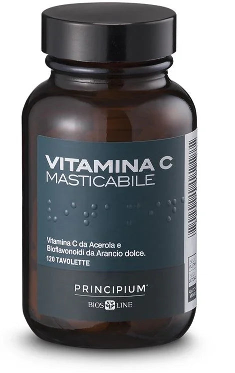 PRINCIPIUM VITAMINA C MASTICABILE 120 TAVOLETTE - Farmaspeed