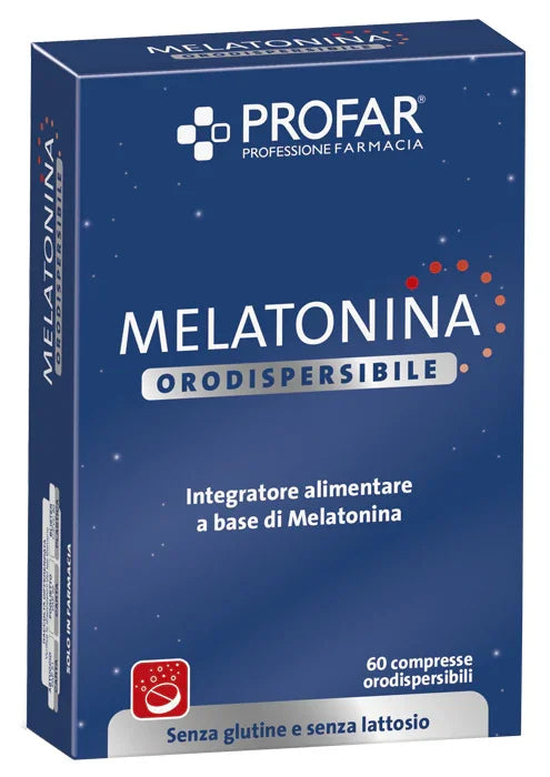 PROFAR MELATONINA ORODISPERSIBILE 60 COMPRESSE - Farmaspeed