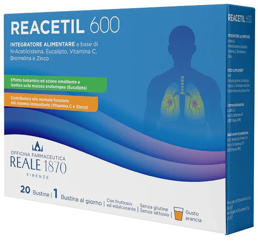 REACETIL 600 20 BUSTINE REALE 1870 - Farmaspeed