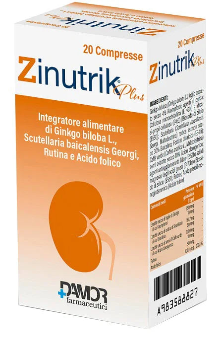 ZINUTRIK PLUS 20 COMPRESSE - Farmaspeed