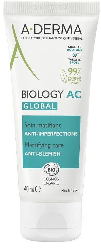 ADERMA BIOLOGY AC GLOBAL TRATTAMENTO OPACIZZANTE ANTI IMPERFEZIONI 40 ML - Farmaspeed
