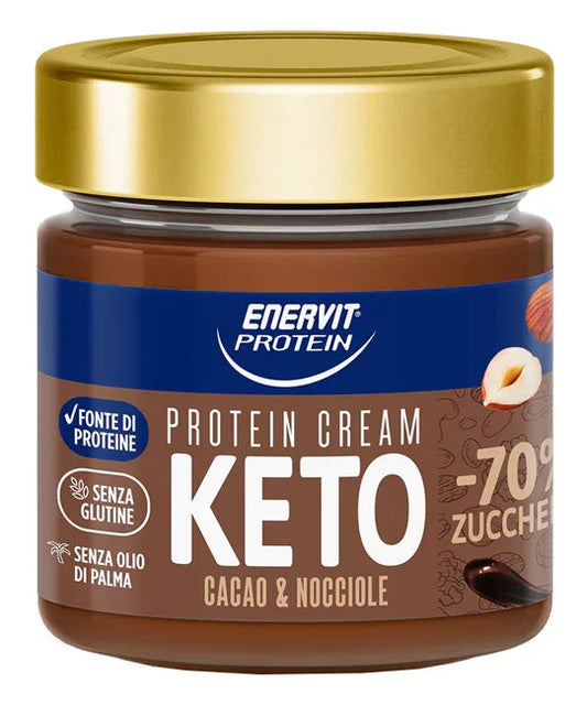 ENERVIT PROTEIN KETO CREMA CIOCCOLATO 180 G - Farmaspeed