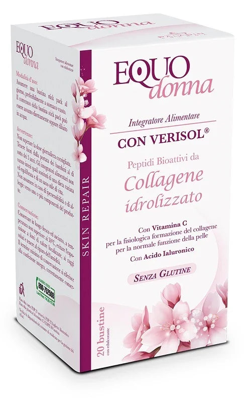 EQUODONNA COLLAGENE PELLE 20 BUSTE - Farmaspeed