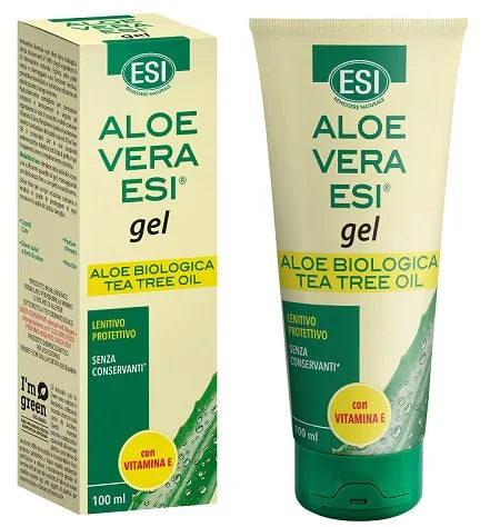 ESI ALOE VERA GEL TEA TREE CON VITAMINA E 100 ML - Farmaspeed