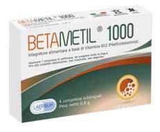 BETAMETIL 1000 4 COMPRESSE SUBLINGUALI - Farmaspeed