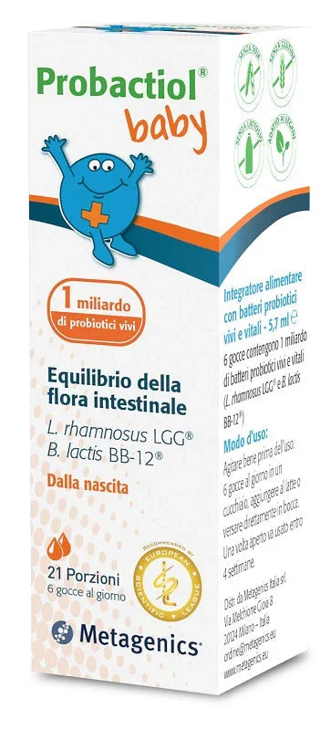 PROBACTIOL BABY GOCCE 21 PORZIONI 5 ML - Farmaspeed