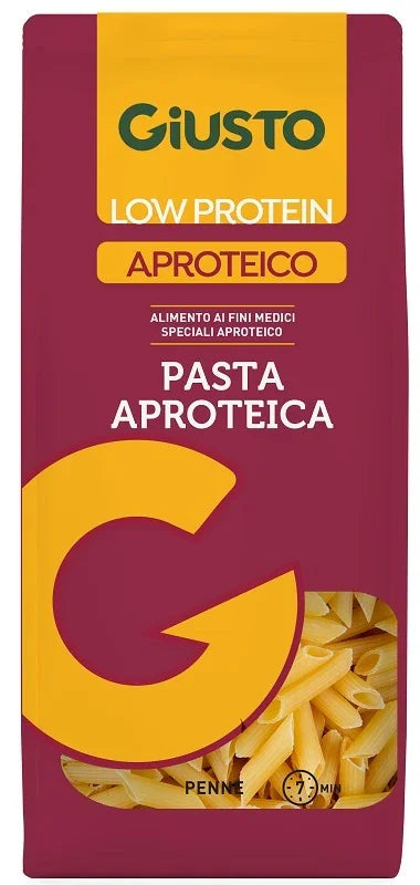 GIUSTO APROTEICO PENNE RIGATE 250 G - Farmaspeed