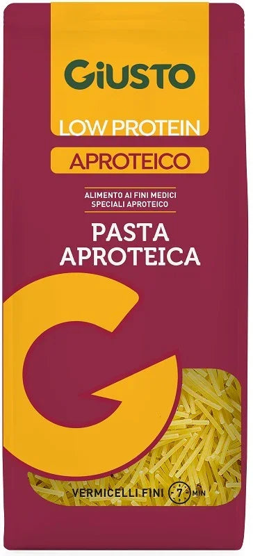 GIUSTO APROTEICO VERMICELLI FINI 250 G - Farmaspeed