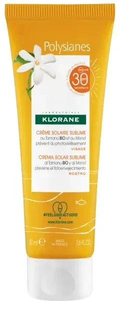 LES POLYSIANES CREMA VISO TAMANU BIO&MONOI SPF30 50 ML - Farmaspeed