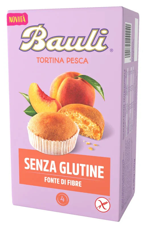 BAULI FREE TORTINA PESCA 4 PEZZI DA 35 G - Farmaspeed