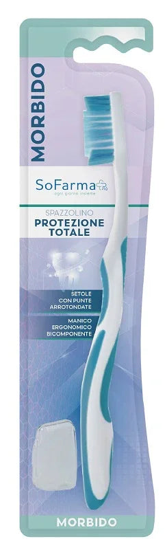 SPAZZOLINO TOTAL PROTECTION SETOLE MORBIDE SOFARMAPIU' - Farmaspeed