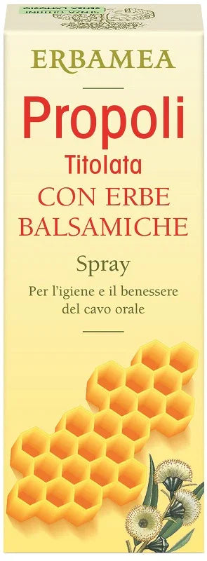 PROPOLI TITOLATA SPRAY ERBE BALSAMICHE 20 ML - Farmaspeed