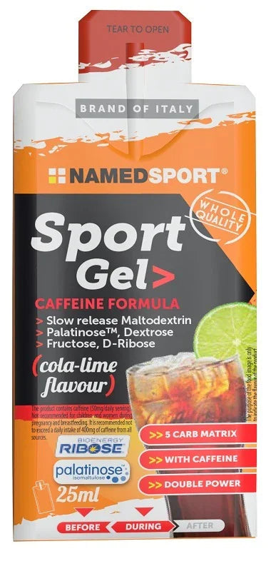 SPORT GEL COLA LIME 25 ML - Farmaspeed