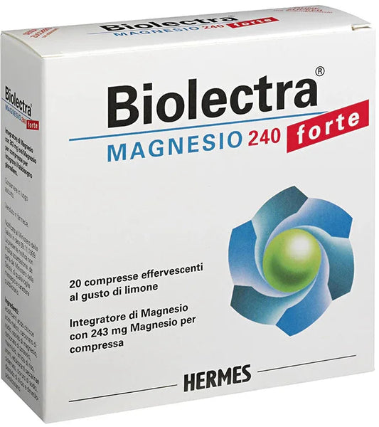 BIOLECTRA MAGNESIO FORTE 20 COMPRESSE - Farmaspeed