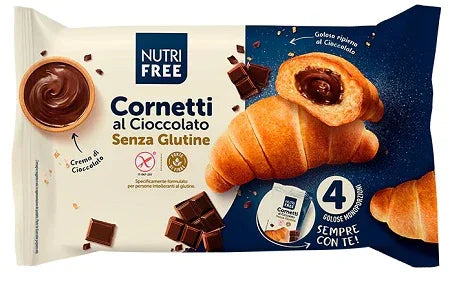 NUTRIFREE CORNETTI CIOCCOLATO 4X60 G - Farmaspeed