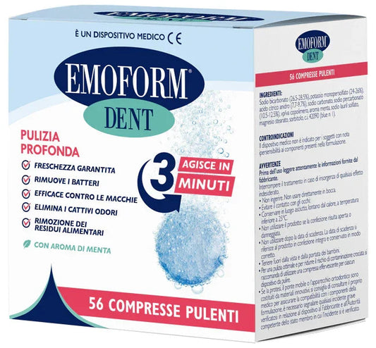 COMPRESSE PULENTI EMOFORM DENT 56 PEZZI - Farmaspeed