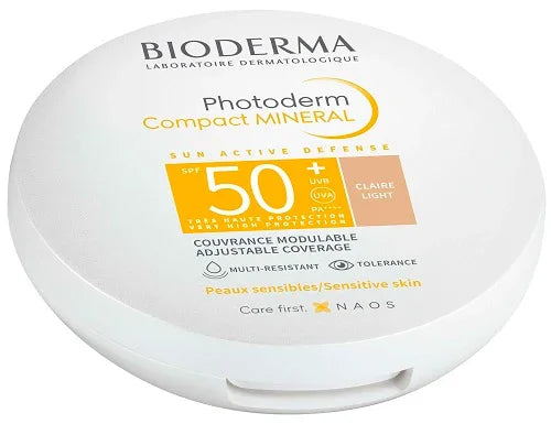 PHOTODERM COMPACT MINERAL CLAIRE SPF50+ 10 ML - Farmaspeed