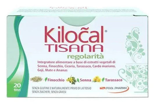 KILOCAL TISANA REGOLARITA' 20 FILTRI - Farmaspeed