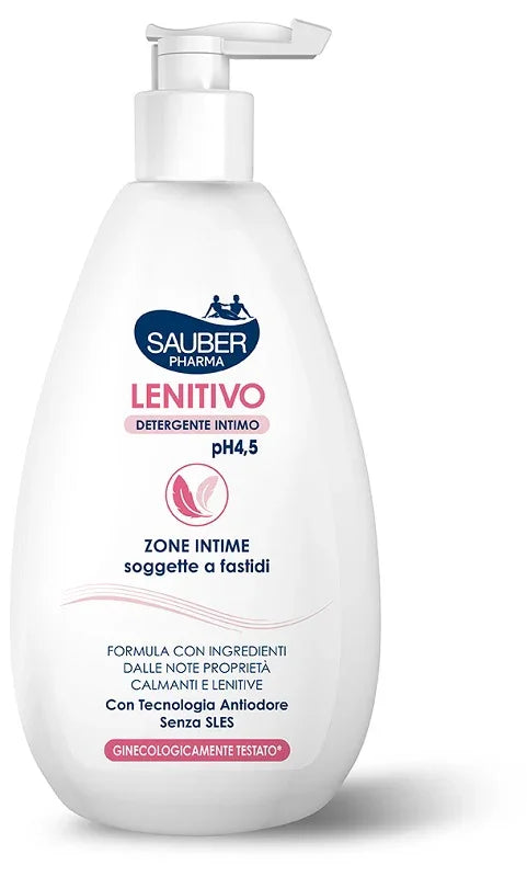 SAUBER DETERGENTE INTIMO LENITIVO 500 ML - Farmaspeed