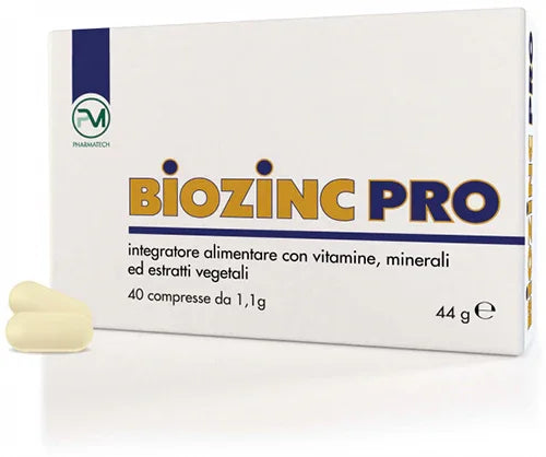 BIOZINC PRO 40 COMPRESSE - Farmaspeed