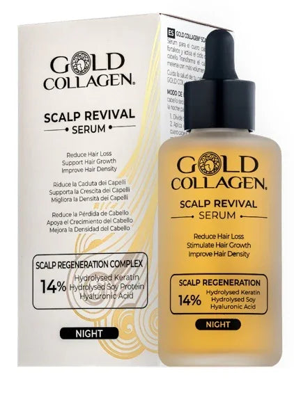 GOLD COLLAGEN SCALP REVIVAL SERUM 100 ML - Farmaspeed