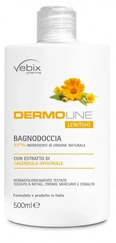 VEBIX DERMOLINE CALENDULA BAGNODOCCIA 500 ML - Farmaspeed