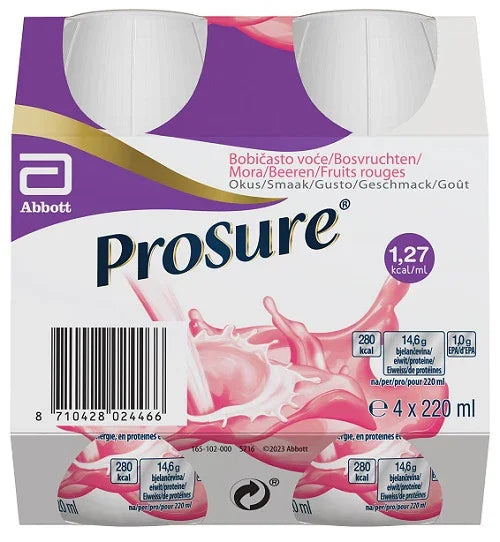 PROSURE BERRY 4 BOTTIGLIE DA 220 ML - Farmaspeed