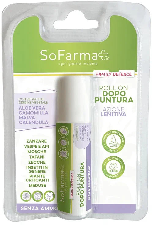 ROLL ON DOPO PUNTURA NATURALE 20 ML SOFARMAPIU' - Farmaspeed