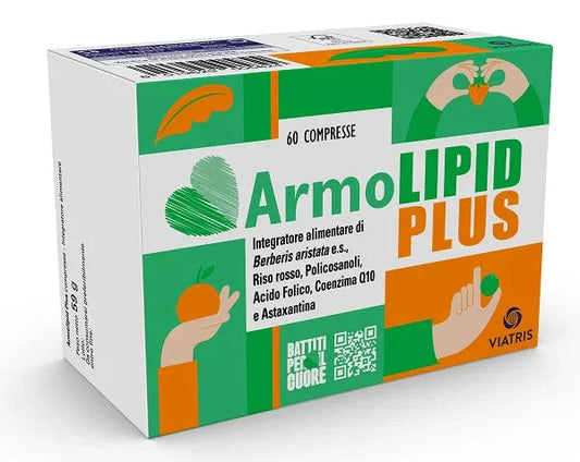 ARMOLIPID PLUS 60 COMPRESSE EDIZIONE LIMITATA BATTITI PER IL CUORE 2024 - Farmaspeed