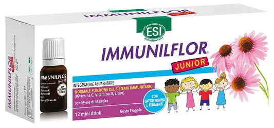 ESI IMMUNILFLOR MINI DRINK JUNIOR 12 MINI DRINK - Farmaspeed
