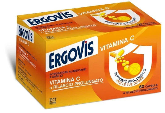 ERGOVIS VITAMINA C 60 CAPSULE - Farmaspeed